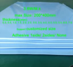 6pcs Thermal Pad 30x30mm Notebook Computer Router Memory Graphics Chip Cooling Non-Conductive Silicone 0.3MM 0.5MM 1.0MM