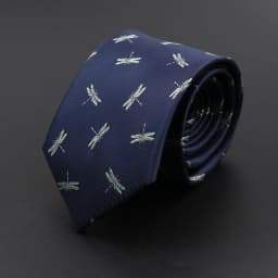 New Casual Men's Ties Dog Lion Bear Horse Flower Pattern Red Blue Jacquard Necktie For Men Wedding Groom Business Accessories