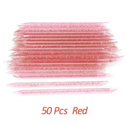 20/50/100 Pcs/Lot Crystal Nail Stick Double Side Cuticle Pusher Remover Tools Reusable Colorful Stick Nail Art Care Manicure Set