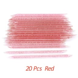 20/50/100 Pcs/Lot Crystal Nail Stick Double Side Cuticle Pusher Remover Tools Reusable Colorful Stick Nail Art Care Manicure Set