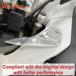 Windshield Windscreen Side Panel Deflector Airflow Hand Shield Protector For BMW R1200 R1250 GS ADV 2014-2024 2023 2022 2021