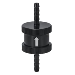 6 Size 4MM / 6MM / 8MM / 10MM / 12MM / 16MM Non Return One Way Fuel Check Valve Aluminum Alloy Petrol Diesel