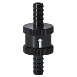 6 Size 4MM / 6MM / 8MM / 10MM / 12MM / 16MM Non Return One Way Fuel Check Valve Aluminum Alloy Petrol Diesel