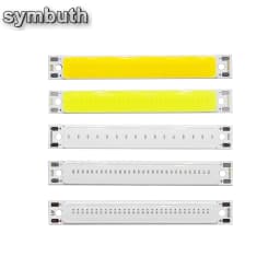 60x8mm LED COB Strip for Bicycle Taillights 1.5W 3W 2V 3V DC Warm White Blue Red COB LED Light Source for DIY Work Lamp
