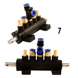 Hot Air Control Five Way Foot Pedal Valve Wheel Repairing Tool Tire Changer Machine