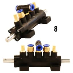 Hot Air Control Five Way Foot Pedal Valve Wheel Repairing Tool Tire Changer Machine