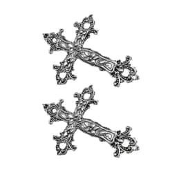 2021 New Punk Cross Skull Jesus Make Old Metal Hair Grip Hair Claw Accessories For Women Girl Hair Clip Party Gifts