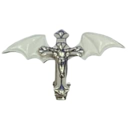 2021 New Punk Cross Skull Jesus Make Old Metal Hair Grip Hair Claw Accessories For Women Girl Hair Clip Party Gifts