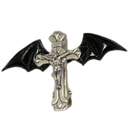 2021 New Punk Cross Skull Jesus Make Old Metal Hair Grip Hair Claw Accessories For Women Girl Hair Clip Party Gifts