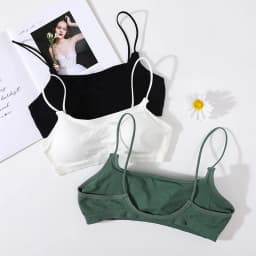 Seamless Bra Women Tube Top Ribbed Underwear Low Back Square Neck Sexy Lingerie Backless Bandeau Removable Pads Tube Bra M-XL