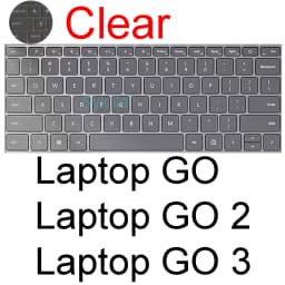 Keyboard Cover for Microsoft Surface Pro 13 12 11 10 9 7 8 7+ 6 5 4 3 X Studio GO 2 Book 3 RT Silicone Protector Skin Case