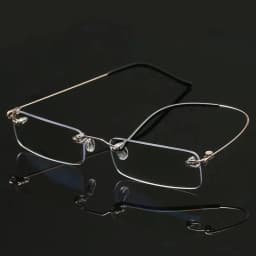 Sighttoo Anti-Blue Light Rimless Reading Glasses New Readers Ultralight Coating Frameless Glasses Reading With Pen Tube Case Men