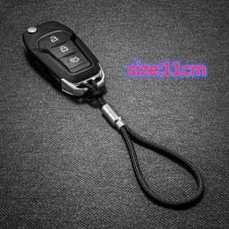 Outdoor Keychain Lanyard Stainless Steel Fixed Buckle Jewelry Lanyard Multi-function Key Ring Backpack Key Ring Wrist Lanyards