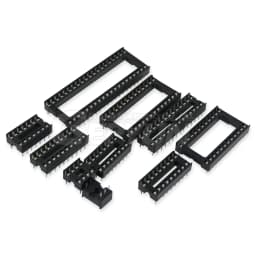 10PCS IC socket square hole Narrow Wide DIP6 DIP8 DIP14 DIP16 DIP18 DIP20 DIP24 DIP28 6PIN 8PIN 14PIN 16PIN 18PIN 20PIN 24PIN