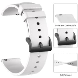 10 Colors Wrist Strap For Amazfit Bip Watchbands For Xiaomi Huami Amazfit Bip U / Bip S / GTS 2 / GTR 2 / Silicone Strap Correa