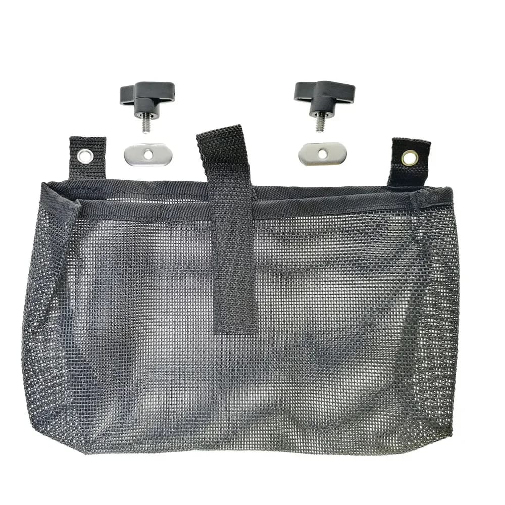 Kayak Canoe Mesh Beverage Beer Pouch Bag With Nuts Screws Fishing Boat Slide Track Mount Tools Storage