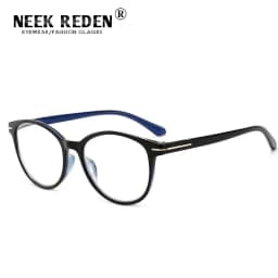 Men's Reading Glasses Retro Women Round Presbyopia Clear Vision Magnifier Eyewear For Sight Diopters+0.5 +0.75 +1.25 +1.75 +4.0