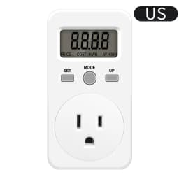 Digital Wattmeter 220V 110V AC Power Meter Electricity Consumption Energy Meter EU Plug Power Kilowatt Wattage Electricity Meter