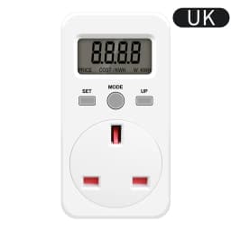 Digital Wattmeter 220V 110V AC Power Meter Electricity Consumption Energy Meter EU Plug Power Kilowatt Wattage Electricity Meter