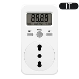 Digital Wattmeter 220V 110V AC Power Meter Electricity Consumption Energy Meter EU Plug Power Kilowatt Wattage Electricity Meter