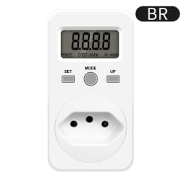 Digital Wattmeter 220V 110V AC Power Meter Electricity Consumption Energy Meter EU Plug Power Kilowatt Wattage Electricity Meter