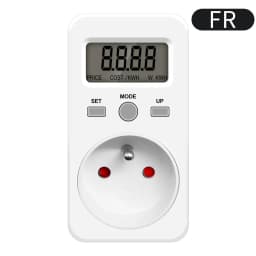 Digital Wattmeter 220V 110V AC Power Meter Electricity Consumption Energy Meter EU Plug Power Kilowatt Wattage Electricity Meter