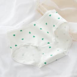 New Women's Cotton Underwear Sexy Printing Panties Fashion Girl Bow Briefs Mid Waist Seamless Underpants female Lingerie