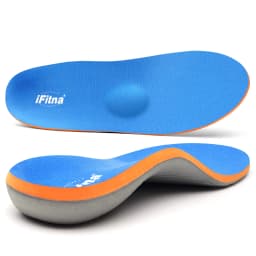 IFITNA Flat Feet Orthopedic Insoles Arch Support Template Plantar Fasciitis Orthotics Heel Pain Inserts Boots Sneaker Men Women