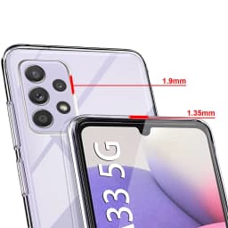 Silicone Soft Phone Case For Samsung Galaxy A73 A53 A33 A13 A03 A82 A72 A52 A42 A32 A22 A12 5G Ultra Thin Clear Case Cover Shell