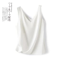 Ladies Silk Suspenders Solid Satin Vest Spring Autumn 2022 New Wild Pullover Tops Women Interior Front/Rear V-Neck Summer Thin
