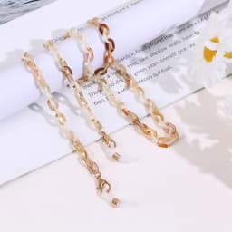 Bohemia Acrylic Reading Glasses Chain Women Resin Sunglasses Hold Cords Face Mask Chains Lanyard Masks Hang Necklace Straps Rope