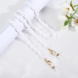Bohemia Acrylic Reading Glasses Chain Women Resin Sunglasses Hold Cords Face Mask Chains Lanyard Masks Hang Necklace Straps Rope