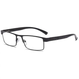 High Quality Men Titanium Alloy Reading Glasses Non Spherical Coated Lenses Business Hyperopia Prescription Eyeglasses +1.0 ~+4.