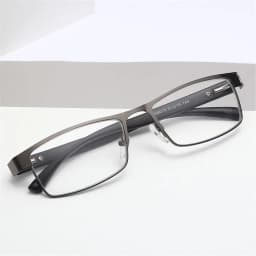 High Quality Men Titanium Alloy Reading Glasses Non Spherical Coated Lenses Business Hyperopia Prescription Eyeglasses +1.0 ~+4.