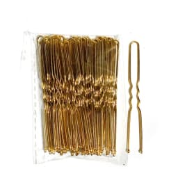 50Pcs Women 5/6/7 cm Hair Waved U-Shaped Bobby Pin Barrette Salon Grip Clip Bridal Hairpins Black Metal Hair Accessories For Bun