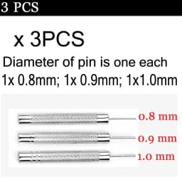Watch Strap Link Punch Pin Stick Watch Band Bracelet Remover Bar Hammer Punch Thimble Watch Repair Tool Adjust Punching Needle