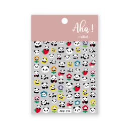 3D Yellow Smile Nail Art Stickers Nail Decals for Nails Smile Face Manicure Japanese Design DIY Cute Nail Decals Accessories