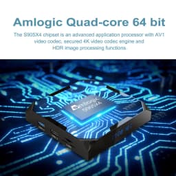 X96Max Plus Ultra Smart TV Box Android 11 Amlogic S905X4 4GB 64GB TVBOX 8K Wifi BT X96 Max Media Player 4GB 32GB Set Top Box