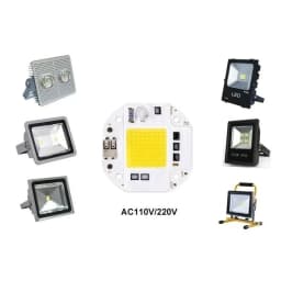 Welding Free 100W 70W 50W High Power COB LED Chip for Spotlight Floodlight 220V 110V Integrated Light Beads Aluminum White Warm