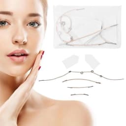 40Pcs/Set Instant Invisible Face Stickers Neck Eye Double Chin Lift V-Shape Refill Tapes Thin Makeup Facelifting Patch Adhesives
