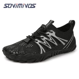 High Quality Trail Running Barefoot Shoes Wide Toe Box Barefoot Sports Cross Trainers Zero Drop Shoes Runner Walking Sneakers