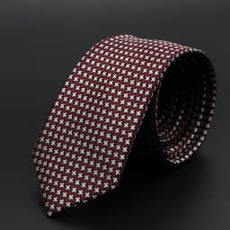 New Men Ties Solid Color Stripe Print Floral 6cm Jacquard Business Neckties Narrow Skinny Tie Wedding Prom Daily Wear Accessory
