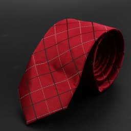 New Men Ties Solid Color Stripe Print Floral 6cm Jacquard Business Neckties Narrow Skinny Tie Wedding Prom Daily Wear Accessory