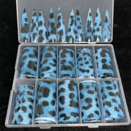 New Flower Nail Foils for Transfer Paper Stickers Floral Adhesive Fruit Nails Wraps Fish DIY Water Marble Nail Art Decorations