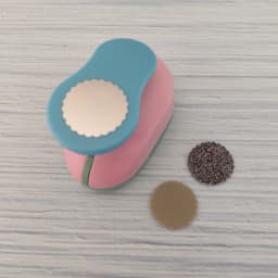 18mm Square 2.5cm Wave Circle Balloon Craft Scrapbooking Machine School Paper Cutting Cutter Puncher Eva Hole Punch Embossing