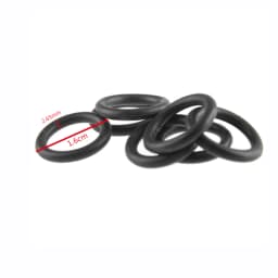 50PCS O-Ring Set Garden Watering Irrigation Accessories Gasket Washer Flat Ring Gasket Washer Rubber Ring Faucet Pipe Tube Seal