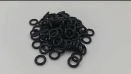 50PCS O-Ring Set Garden Watering Irrigation Accessories Gasket Washer Flat Ring Gasket Washer Rubber Ring Faucet Pipe Tube Seal