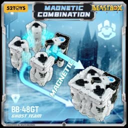52TOYS BEASTBOX BB-48GT GHOST TEAM Transformation Collectible Converting Action Figure Toys Gift
