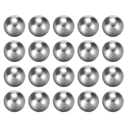 Uxcell 1-20pcs Steel Bearing Balls 13mm 16mm 17mm 18mm 19mm 25mm 30mm 35mm 40mm G10 Various Diameter Precision Chrome Steel Ball