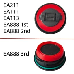 Oil Filler Cap Rubber Sealing Gasket EA888 EA211 EA111 EA113 For VW Golf 4 5 6 7 GTI Passat B5 B6 B7 B8 Audi A4 A6 A5 Q5 S4 Q3